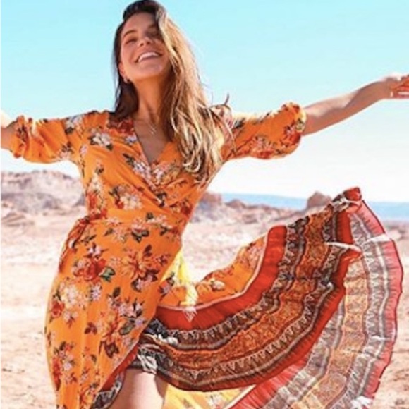 Farm Rio Soigne Naxi Dress RARE - Picture 5 of 6